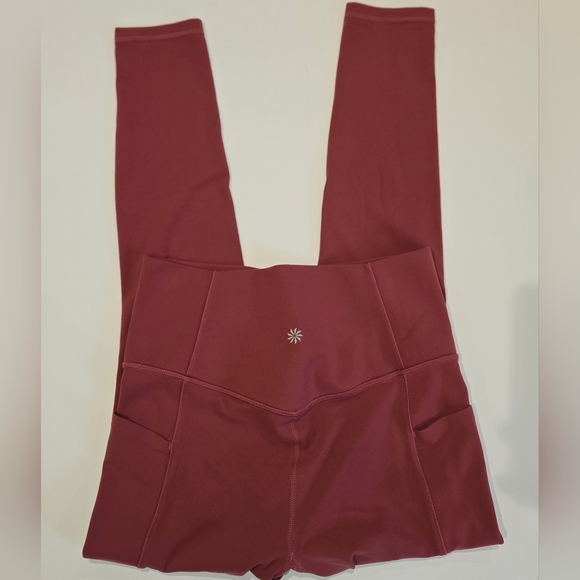 NWOT Athleta Salutation Stash Pocket High-Rise 7/8 Leggings Size Small - Picture 10 of 11